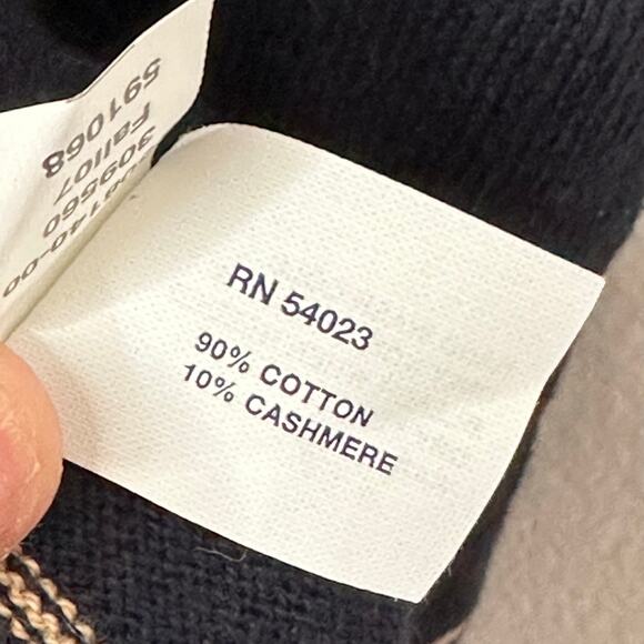 Gap striped cardigan XL TALL COTTON CASMERE - Picture 6 of 8